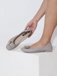 Sherrif Shoes Women Embellished Mules with Bows Flats