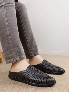 Woakers Men Round Toe Mules