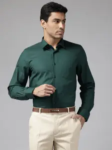 Blackberrys Men Pure Cotton Slim Fit Formal Shirt