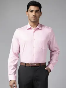 Blackberrys Cotton Slim Fit Printed Formal Shirt
