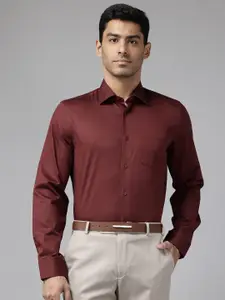 Blackberrys Men Pure Cotton Slim Fit Formal Shirt