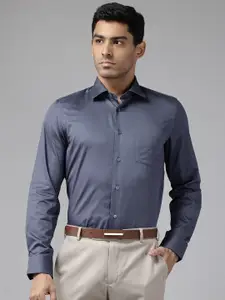 Blackberrys Men Pure Cotton Slim Fit Formal Shirt