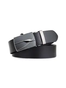 LOOPA Men Textured Leather Formal Belt