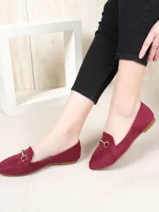 DressBerry Women Mules with Buckles Flats