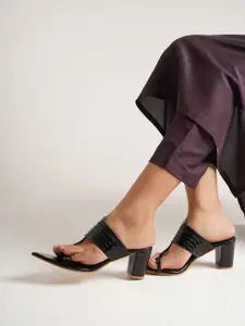 JM Looks Womens Block Heel Sandals Stylish Comfortable for Casual & Party Wear