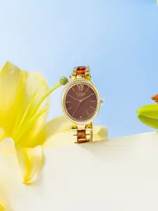 Sonata Poze Women Bracelet Style Straps Analogue Watch SP80095YM01