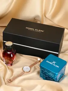 Daniel Klein Women Dial & Stainless Steel Straps Analogue Watch DKC002-3