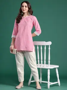 Indo Era Floral Printed Floral Kurta