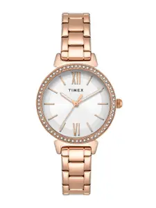 Timex Women Bracelet Style Straps Analogue Watch TWEL22302