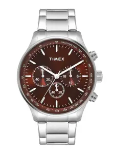 Timex Men Chronograph Stainless Steel Watch - TWEG291SMU04