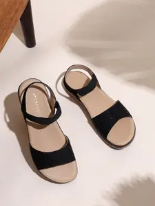 TRASE Sandiva Women Embellished Open Toe Flats