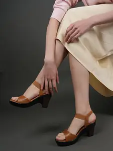 Roadster Women Open Toe Block Sandals