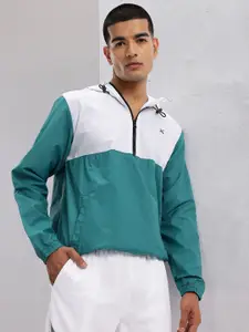 HRX by Hrithik Roshan Colourblocked Windcheater Jacket