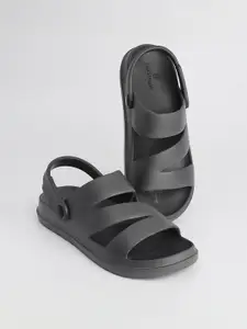 NoStrain Men Moulded Zigzag Comfort Sandals
