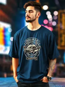 AUSK Men Graphic Printed T-shirt