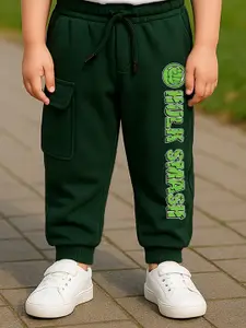 YK Disney Here&Now X Game Begins Girls Printed Cotton Joggers