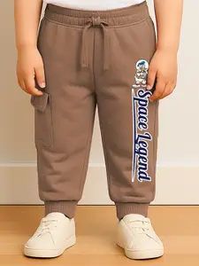 YK Disney Here&Now X Game Begins Boys Printed Cotton Joggers