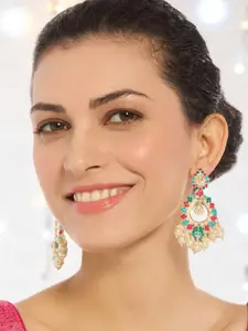 OOMPH Floral Drop Earrings