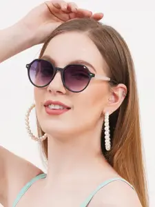 DressBerry Women Round Sunglasses With UV Protected Lens DBSG-936 DC