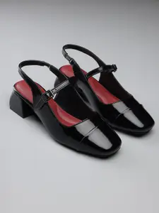 Lino Perros Block Sandals with Bows