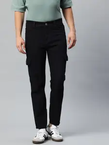 ADBUCKS Men Relaxed Fit Cargo Jeans