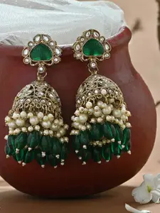Fida Dome Shaped Jhumkas Earrings