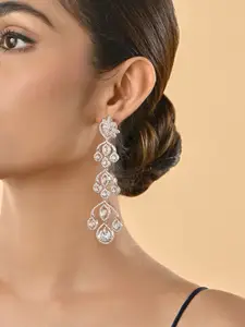 Fida Floral Drop Earrings