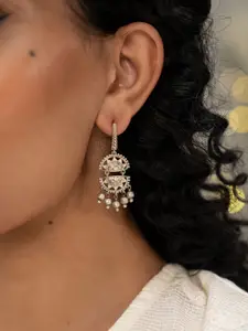 SHAYA Contemporary Jhumkas Earrings