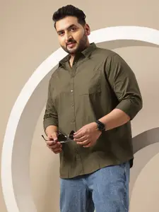 Sztori Men Premium Plus Size Pure Cotton Casual Shirt