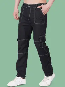 LINARIA Men Classic Slash Knee Jeans