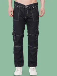 LINARIA Men Classic Jogger Low Distress Jeans
