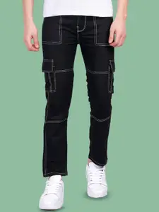 LINARIA Men Classic Straight Fit Low Distress Jeans