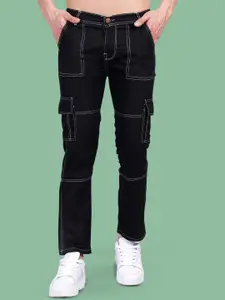 LINARIA Men Classic Relaxed Fit Low Distress Jeans