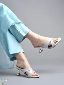 Shoetopia Girls Embellished Party Stiletto Sandals