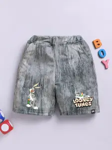 YK X Minute Mirth Boys Looney Tunes Printed Regular Shorts