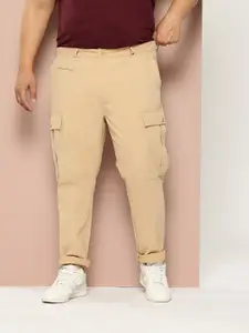 Thomas Scott Men Plus Size Smart Pure Cotton Cargos