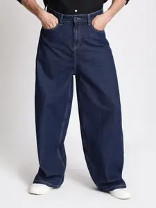 The Roadster Lifestyle Co Men Pure Cotton Super Baggy Fit Jeans