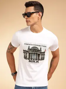 French Connection Graphic Printed T-shirt