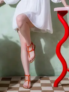 Saint G Women T-Strap Flats