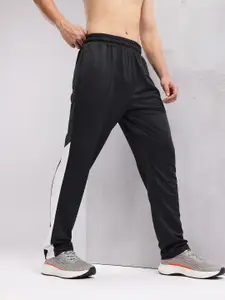 HRX By Hrithik Roshan Men Striped Rapid-Dry Training Joggers