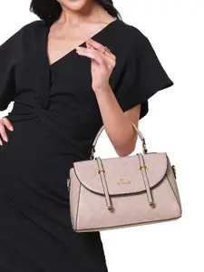 Lavie Women Mono Beech Flap Satchel Handbag