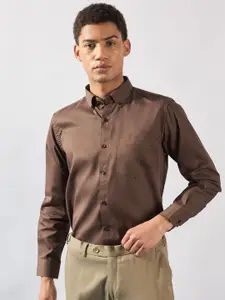 DENNISON Men Button Down Collar Formal Shirt