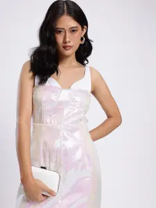 Stylecast X Hersheinbox Sequined Party Sheath Dress