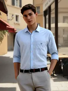 Allen Solly Men Opaque Printed Formal Shirt