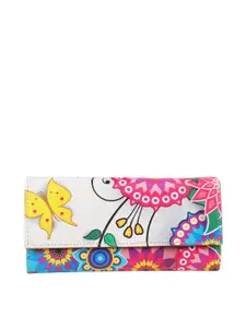ShopMantra Women Floral Printed Three Fold Wallet