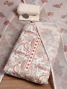 Biba Pure Cotton Unstitched Dress Material