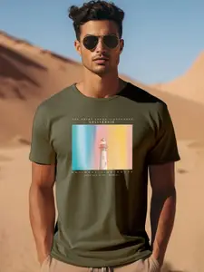 ADRO Men Printed T-shirt