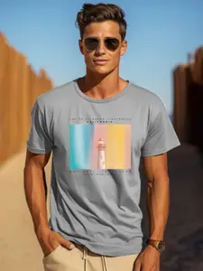 ADRO Men Printed T-shirt