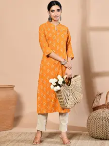 GLOWWORLD Women Floral Printed Floral Kurta