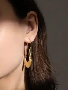 SOHI Contemporary Hoop Earrings